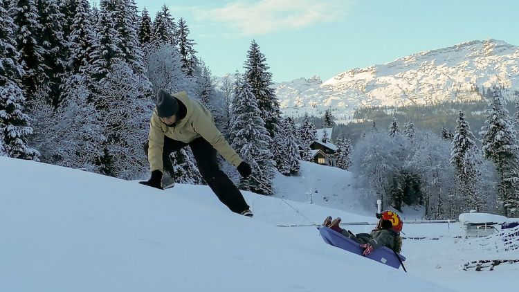 Schlittelspass im Sörenberg